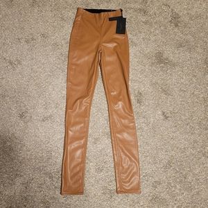 NWT Rag & Bone Faux Leather pants